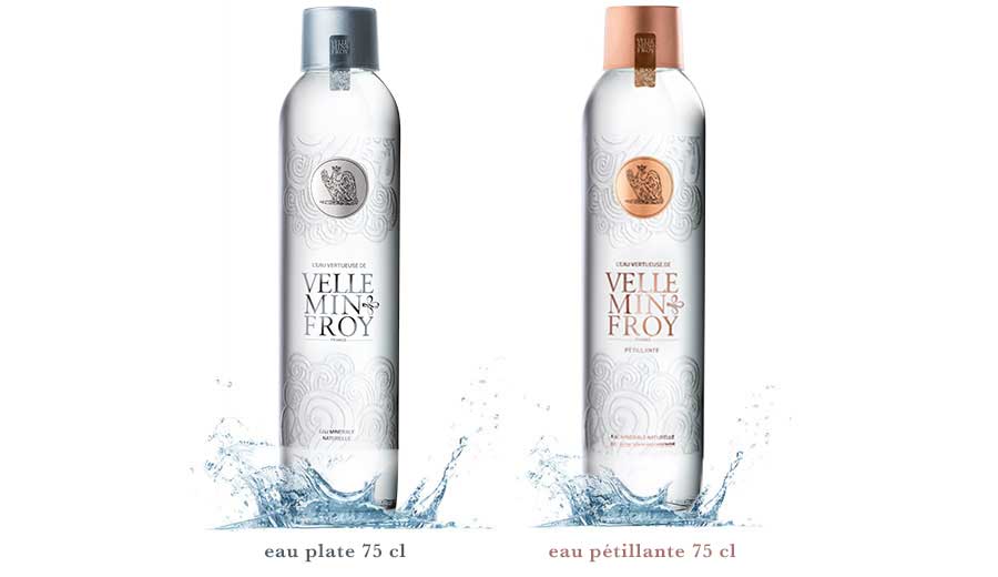 Eau minérale naturelle plate Velleminfroy 2 packs 6 x 1 L : :  Epicerie